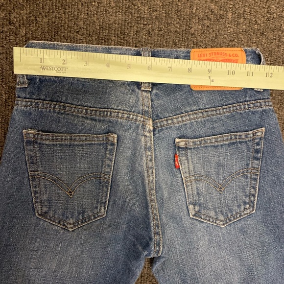 Levi’s Girls 505 Straight Cut Jeans - Picture 12 of 13